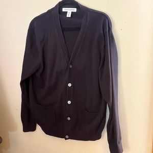 Classic cardigan! Black, XL smoke free home.